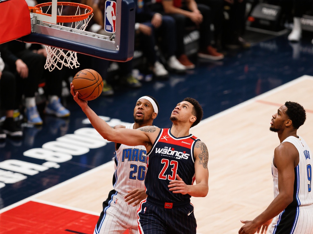 班凯罗统治内线！魔术双星闪耀力克奇才